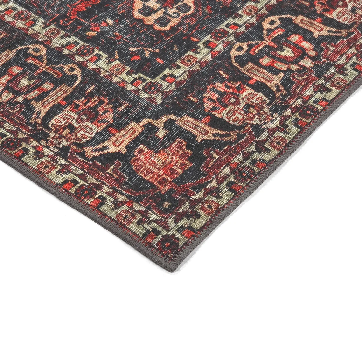 Alfombra de tejido plano - Velamir (rojo)