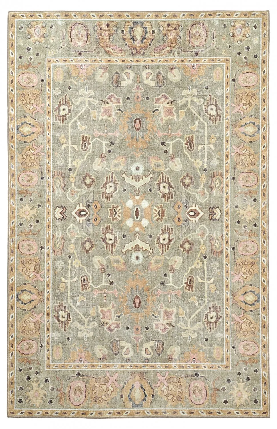 Alfombra de tejido plano - Yara (beige)