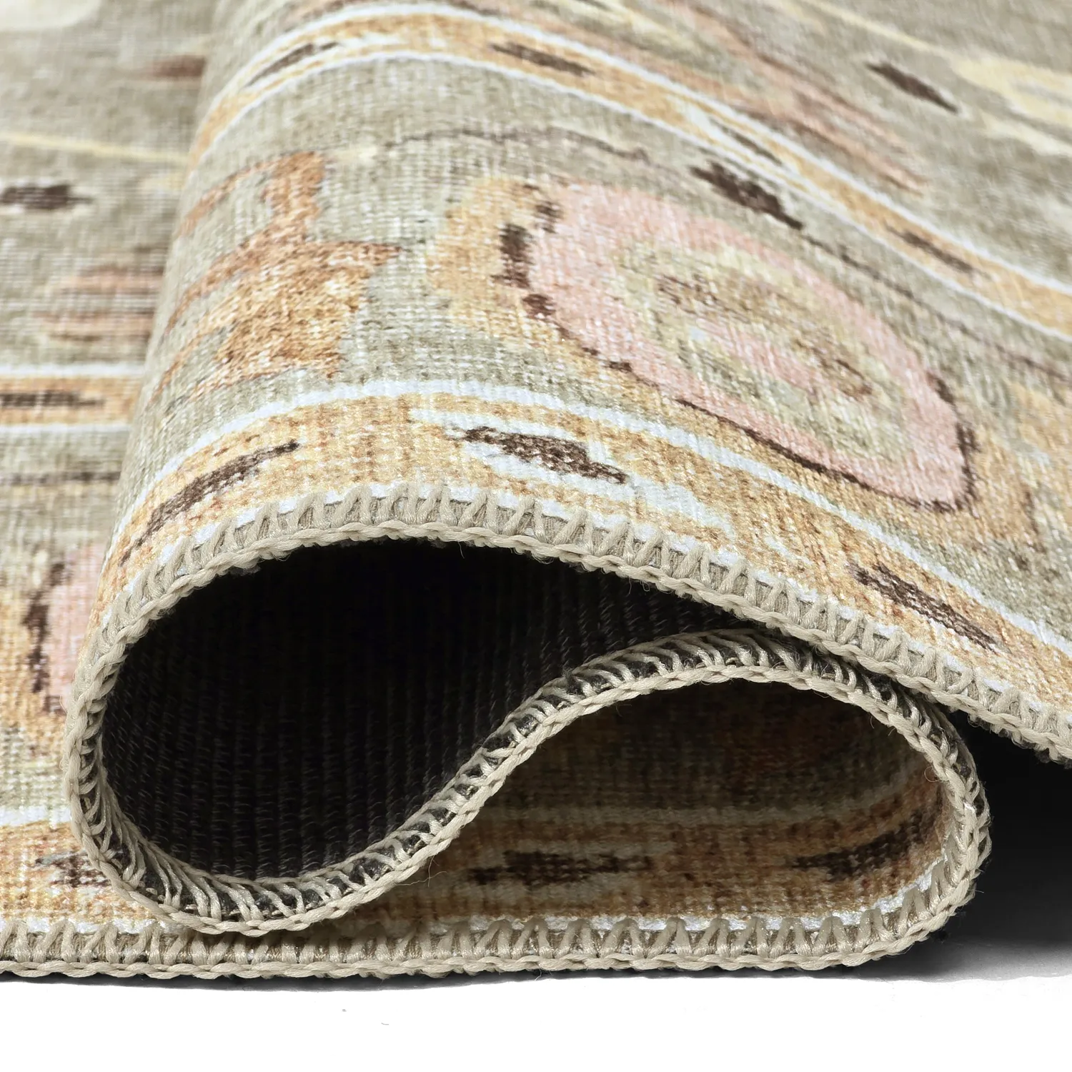 Alfombra de tejido plano - Yara (beige)