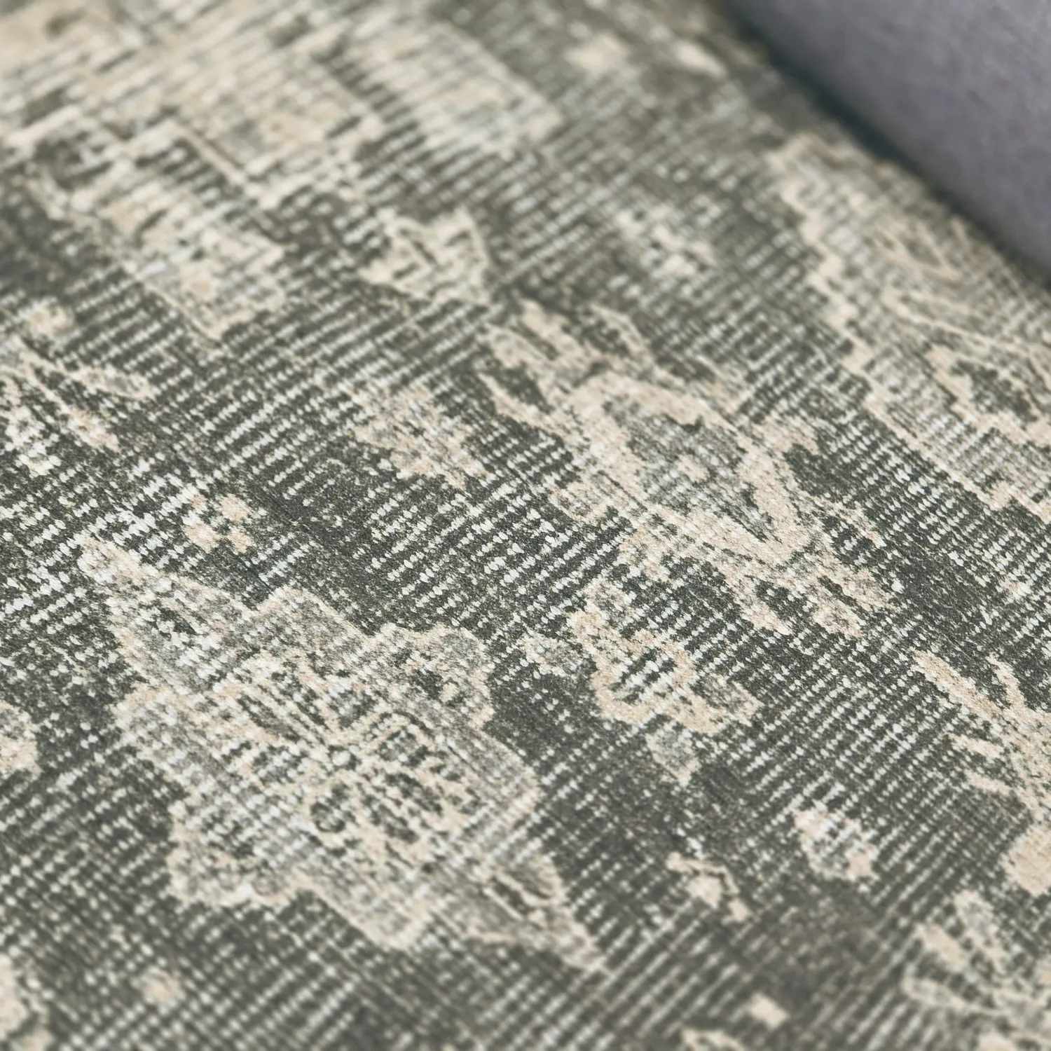 Alfombra de tejido plano - Zuleina (verde)