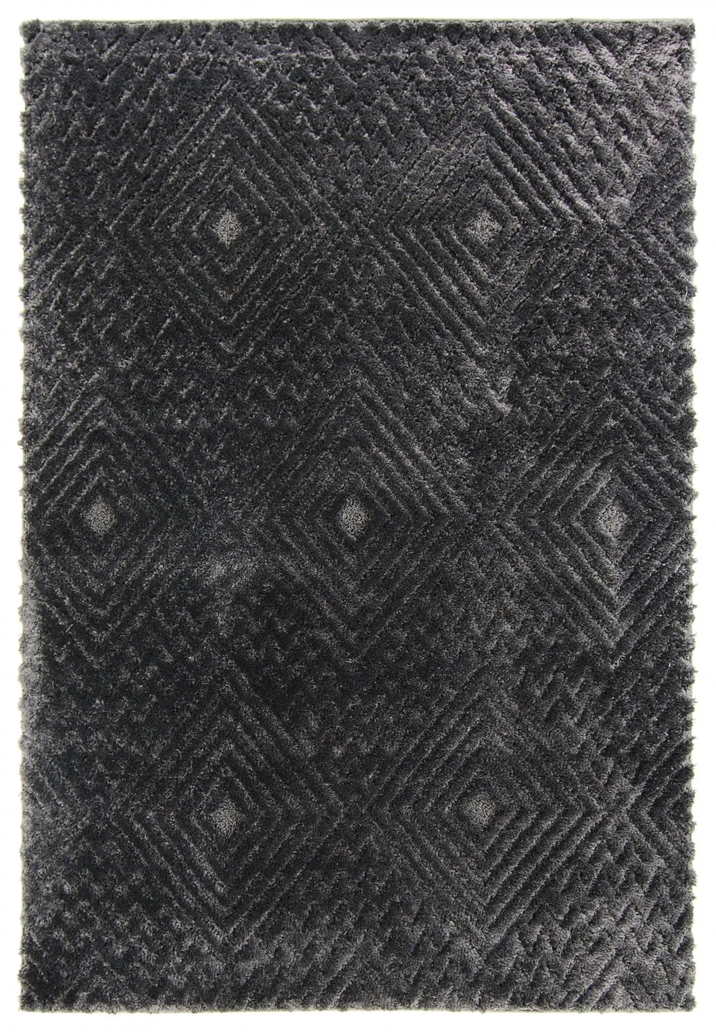 Alfombras de pelo largo - Stettin (negro)
