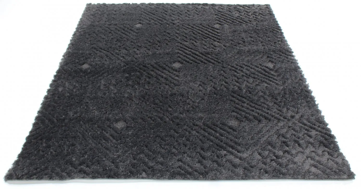 Alfombras de pelo largo - Stettin (negro)