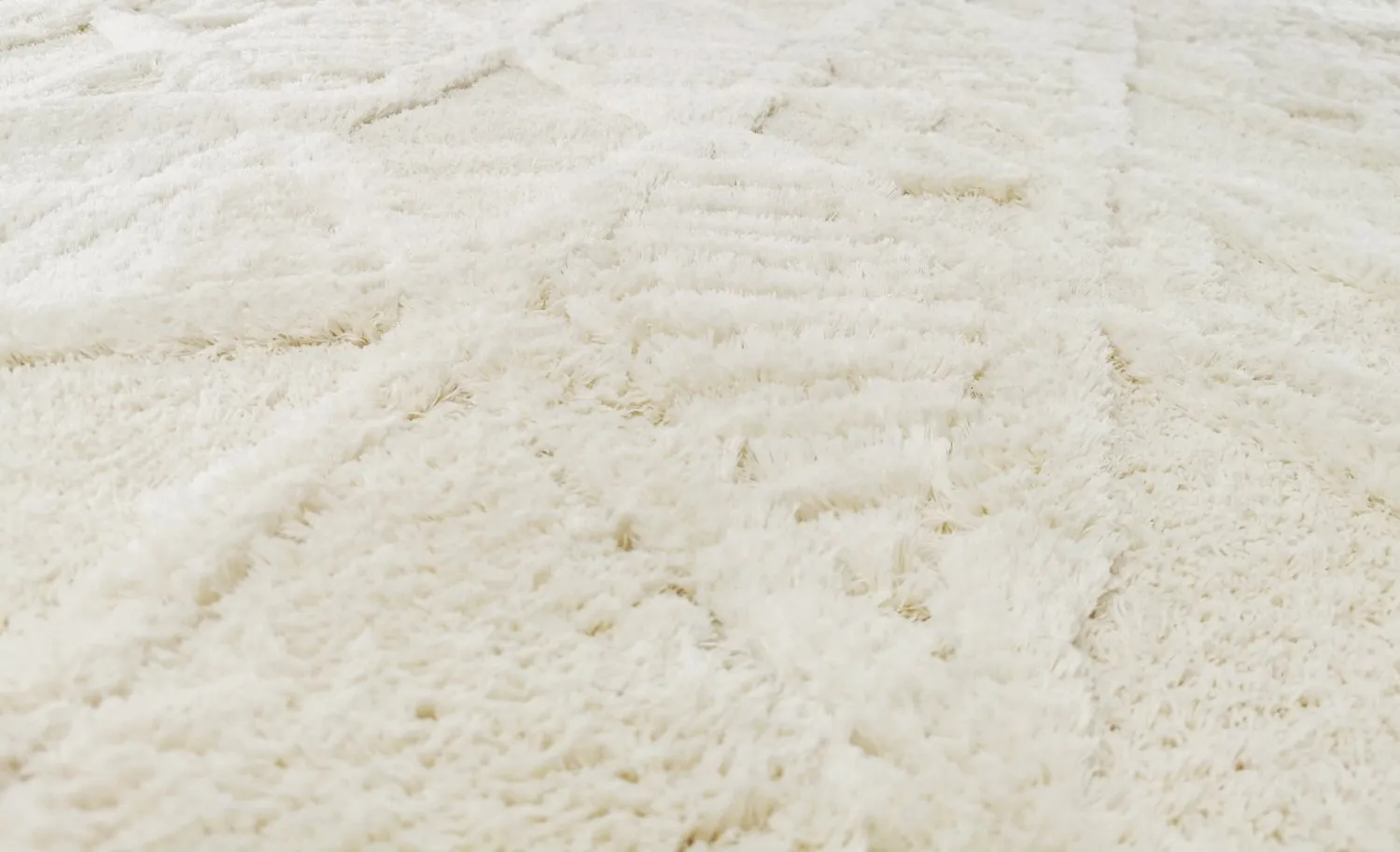 Alfombras de pelo largo - Rostock (offwhite)