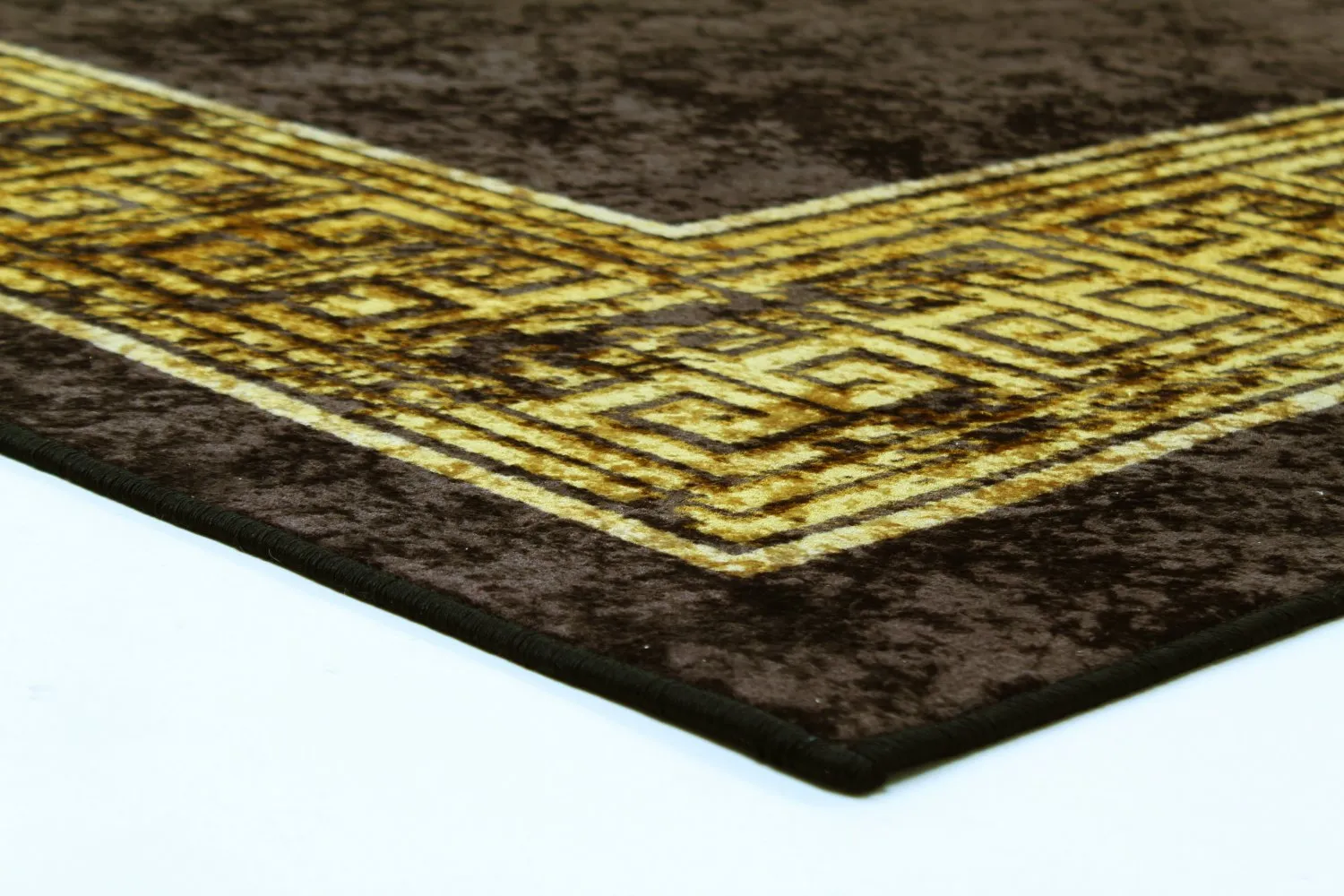 Alfombra Wilton - Tilos (negro/dorado)