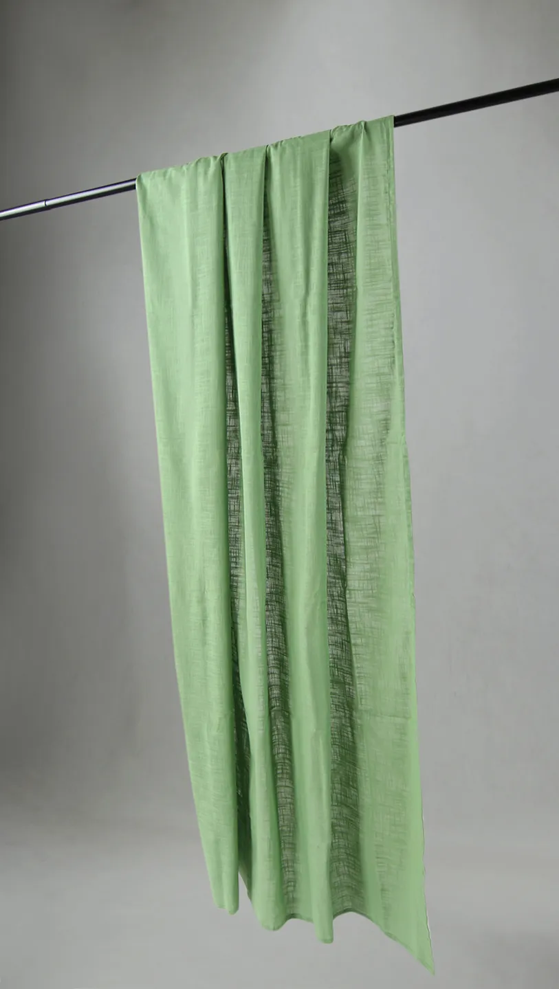 Cortinas - Cortina de algodón - Lollo (verde)