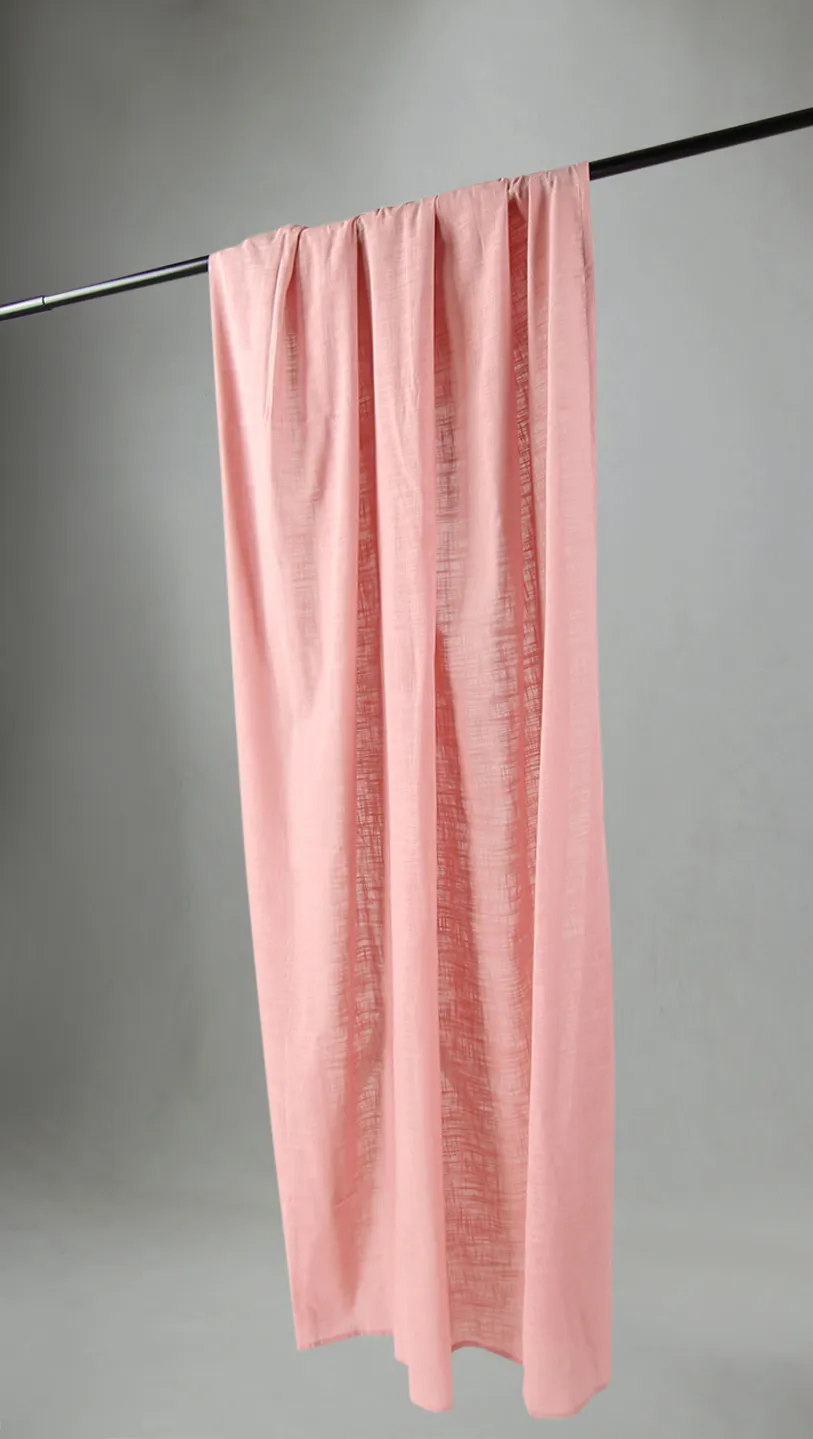 Cortinas - Cortina de algodón - Lollo (rosa)