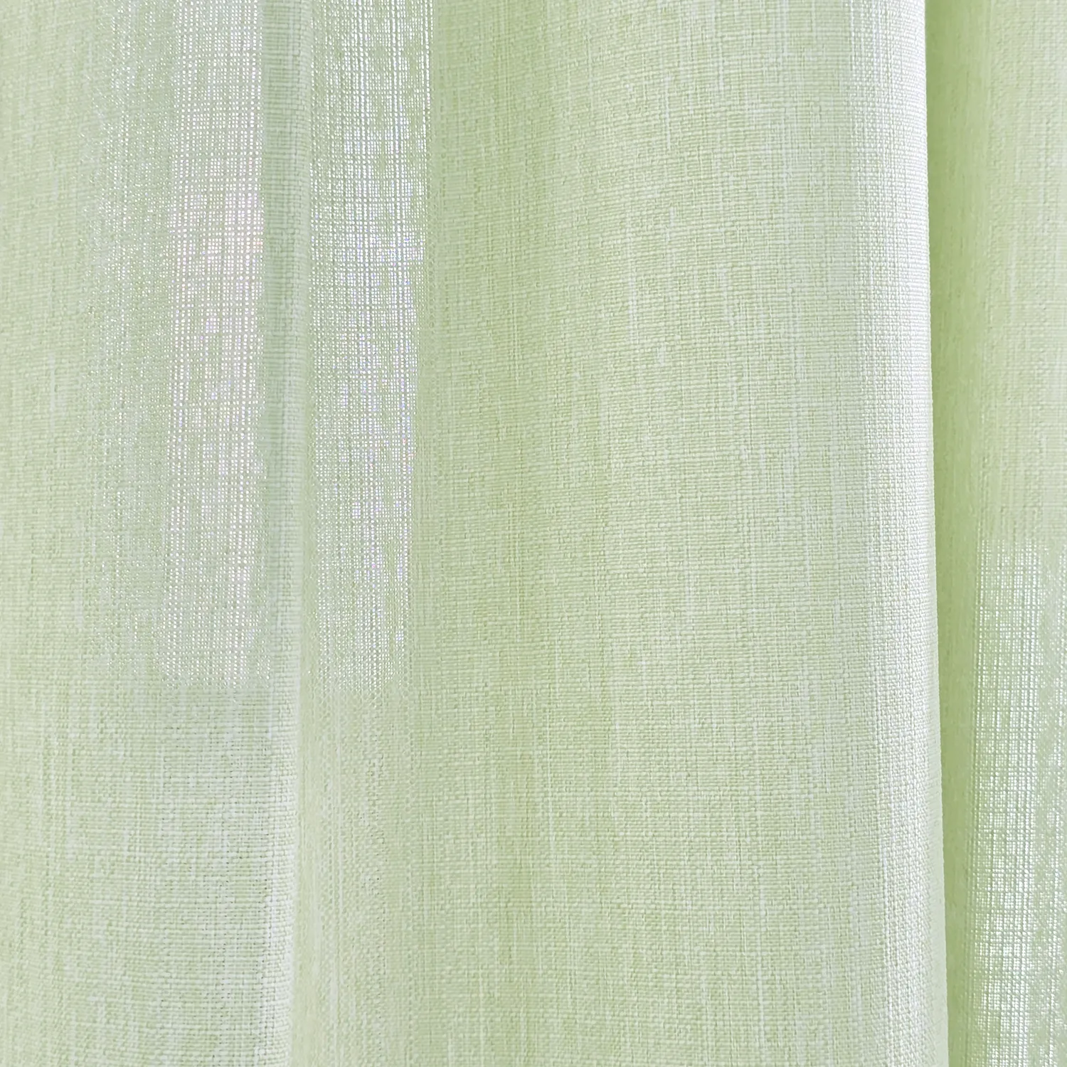 Cortinas - Cortina imitación lino Andrada (verde claro)