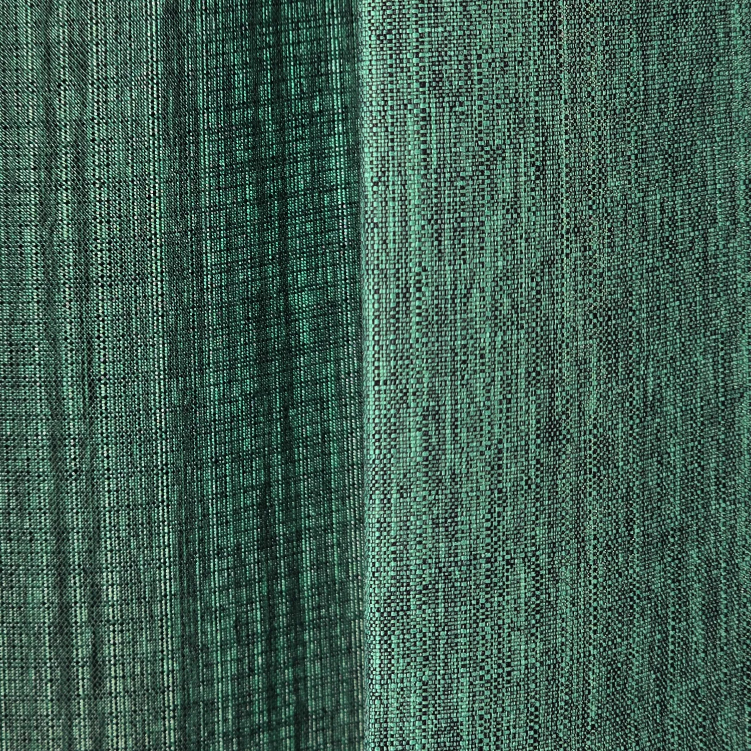 Cortinas - Cortina imitación lino Andrada (verde oscuro)