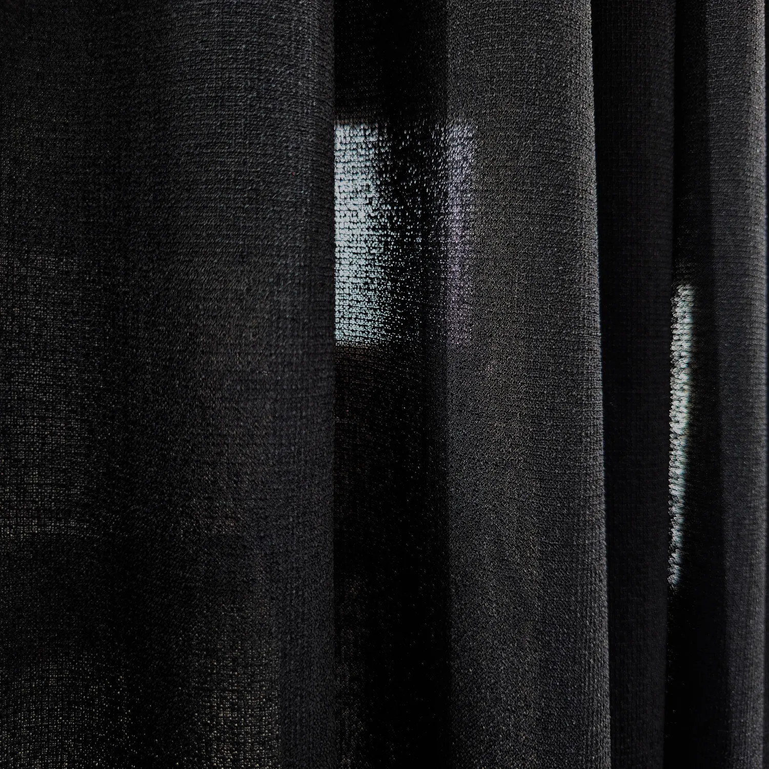 Cortinas - Cortinas de lino Cosmina (negro)