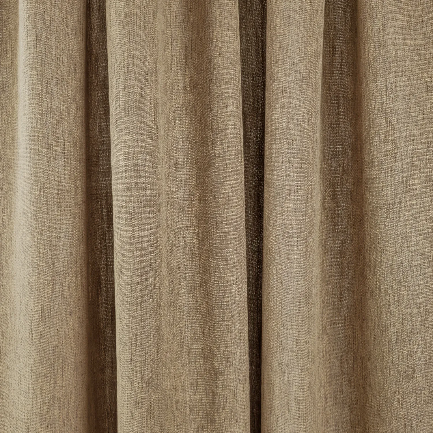 Cortinas - Cortinas de lino Melania (marrón)