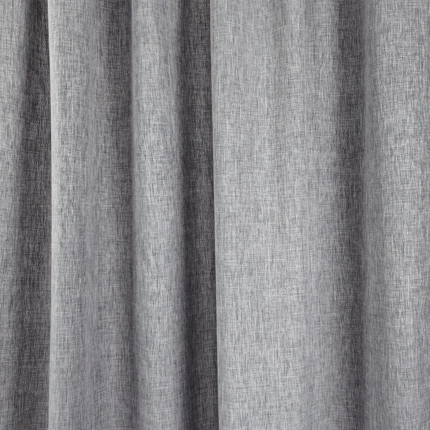 Cortinas - Cortinas de lino Melania (gris claro)