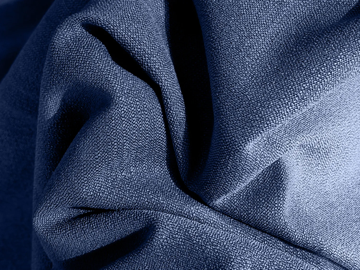 Cortinas - Cortinas apagadas Octavia (azul oscuro)
