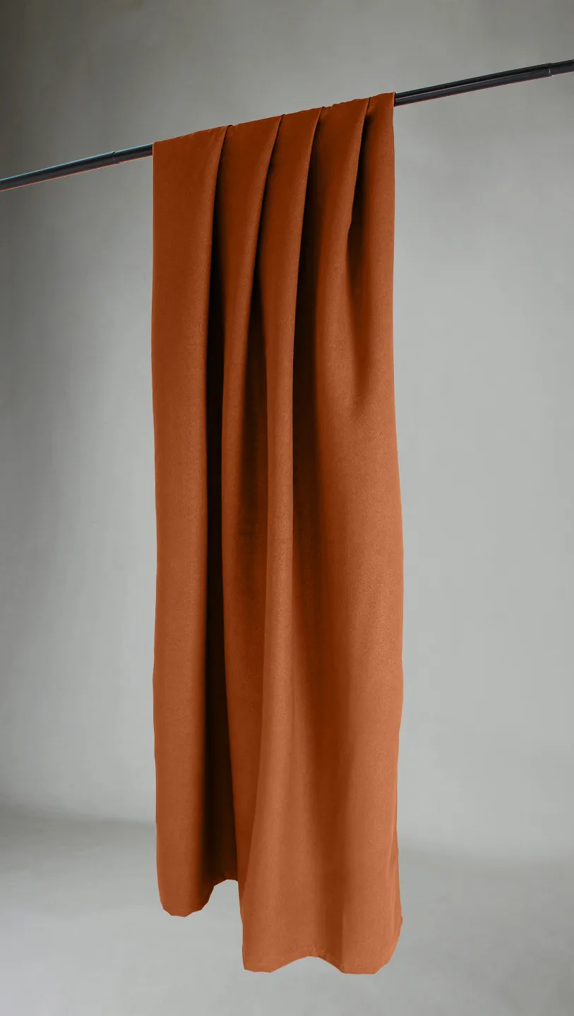 Cortinas - Cortinas apagadas Octavia (naranja)