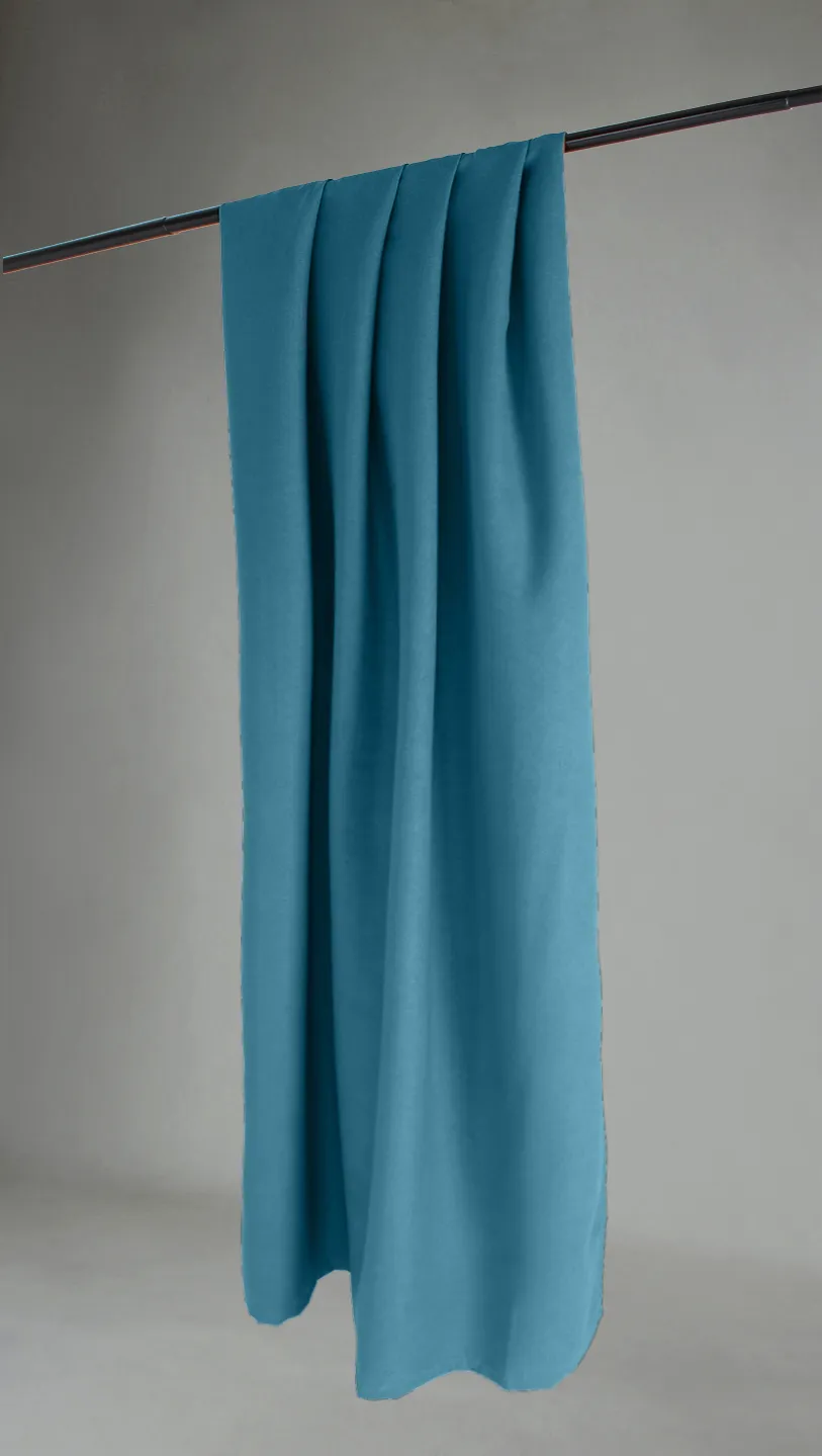 Cortinas - Cortinas apagadas Octavia (turquesa)