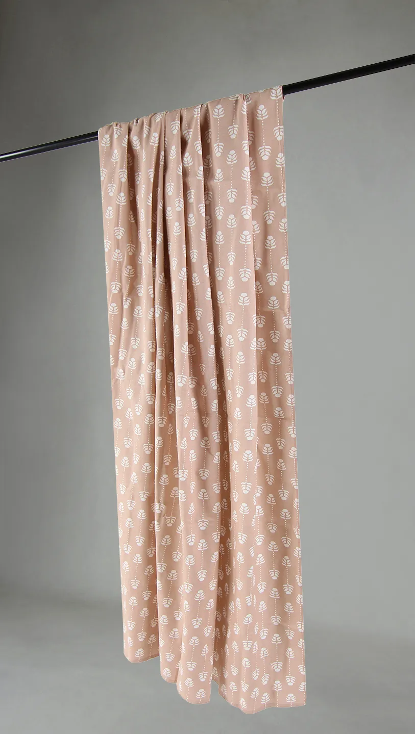 Cortinas - Cortina de algodón Sari (rosa)