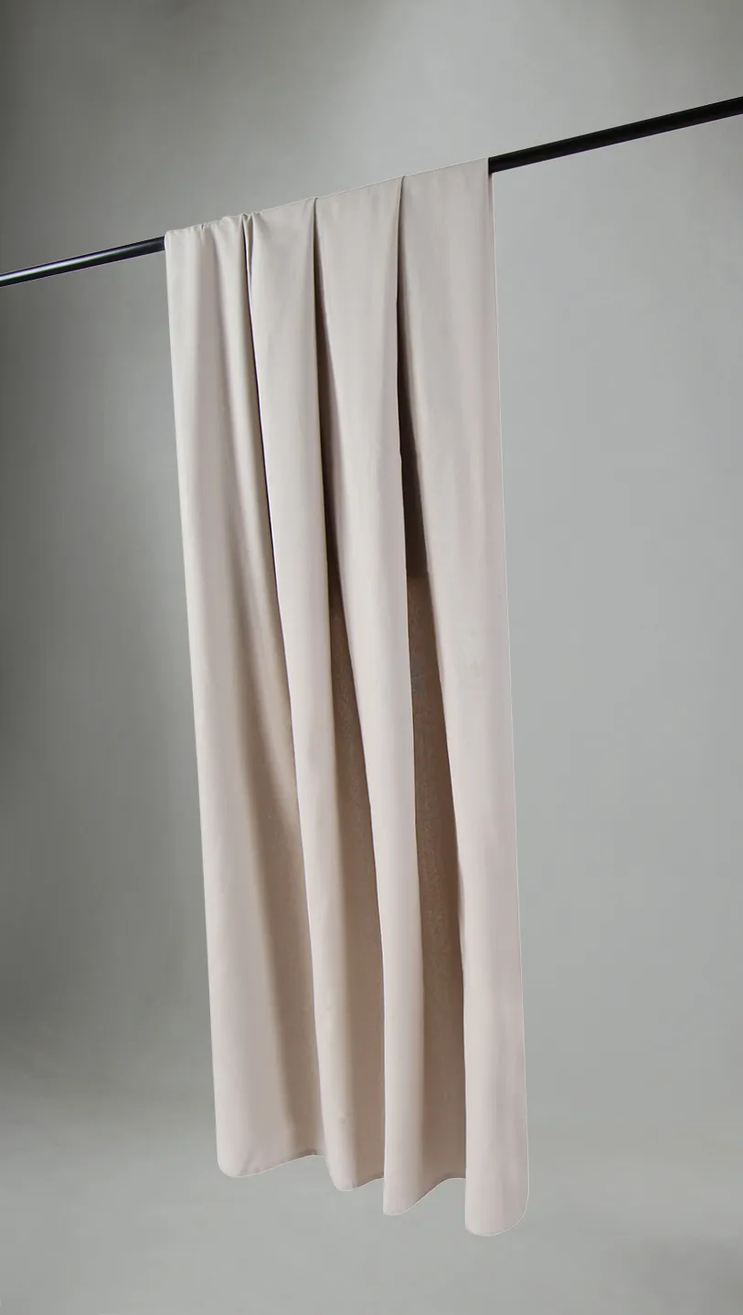 Cortinas - Cortina de algodón Anja (gris oscuro)