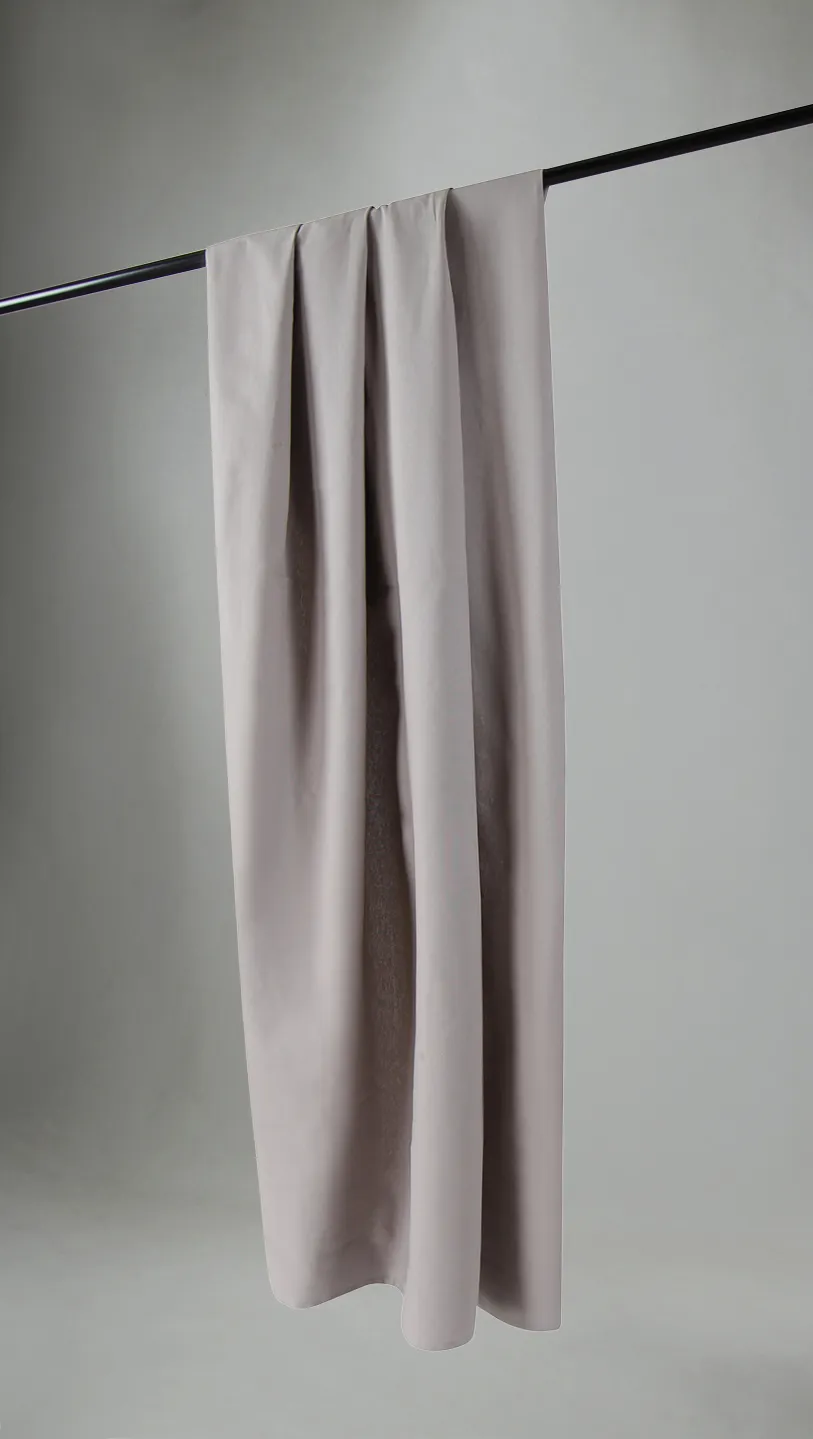 Cortinas - Cortina de algodón Anja (gris)