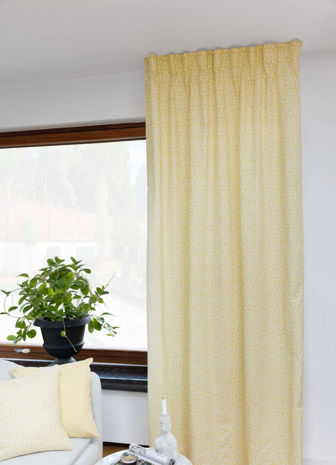 Cortinas - Cortina de algodón Ella (amarillo)
