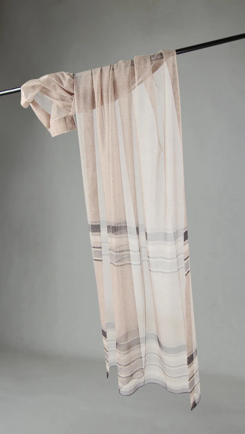 Cortinas - Cortinas de encaje Mayra (gris)