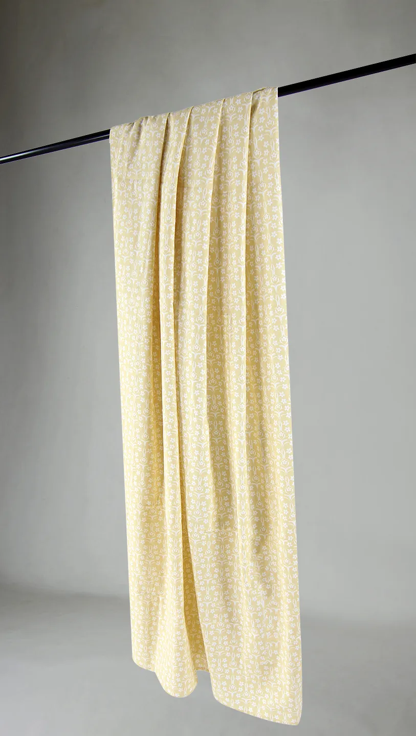 Cortinas - Cortina de algodón Ella (amarillo)