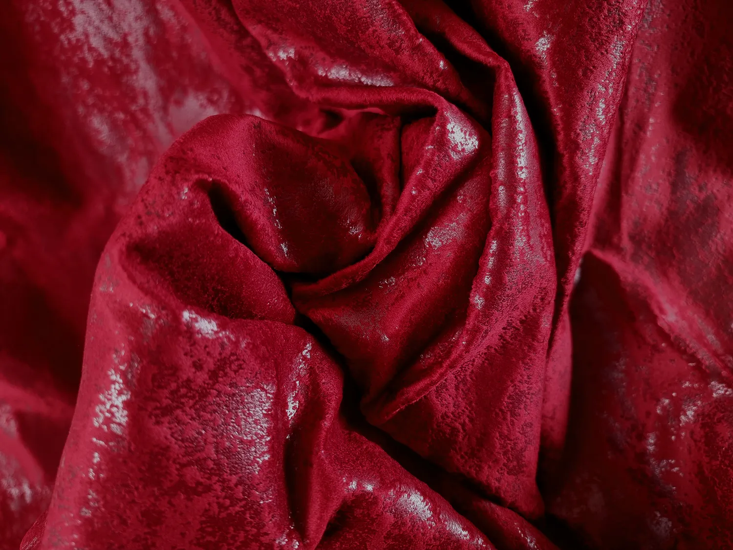 Cortinas - Cortinas de terciopelo Ofelia (roja)