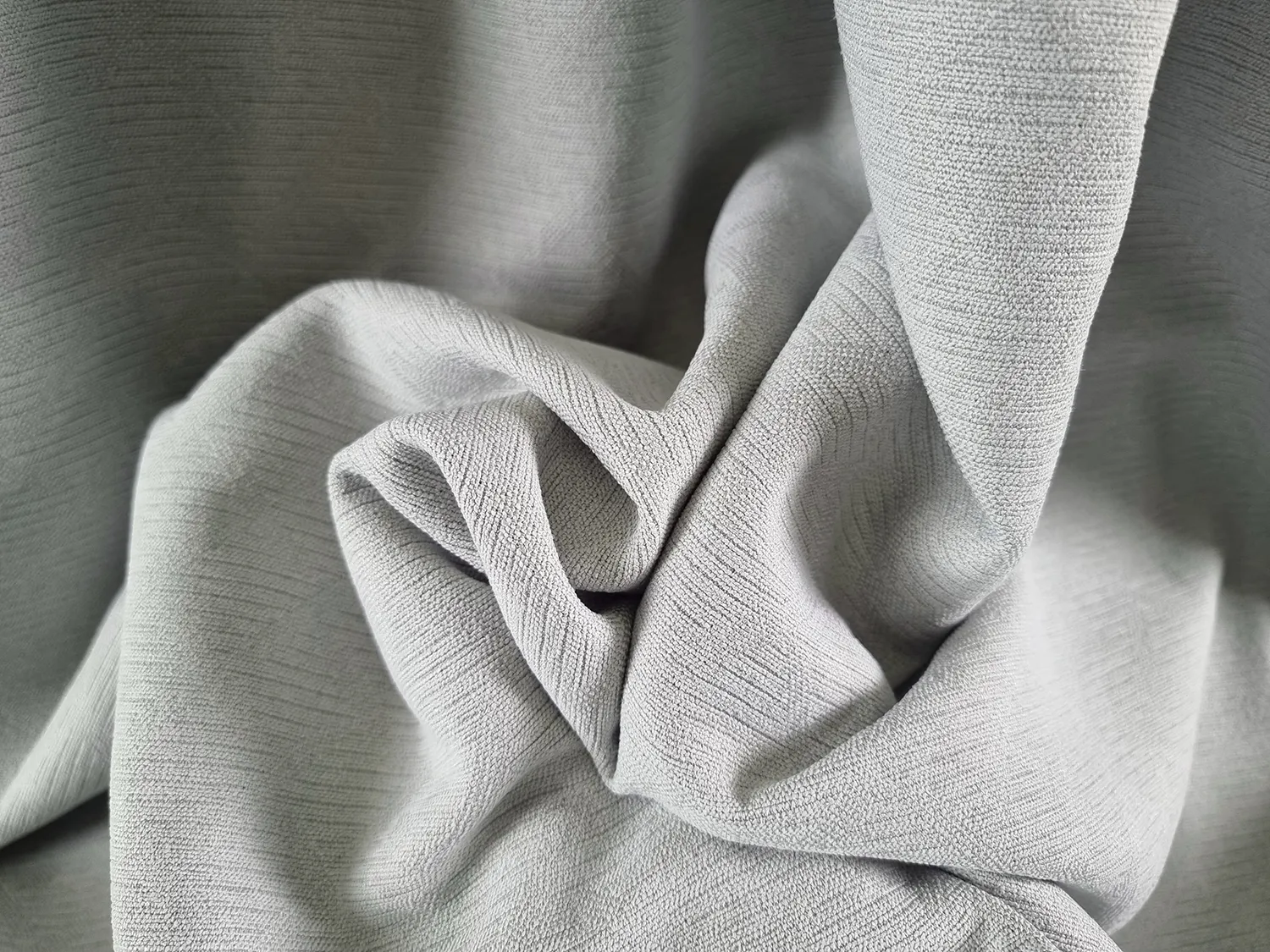 Cortinas - Cortinas apagadas Isolde (gris claro)
