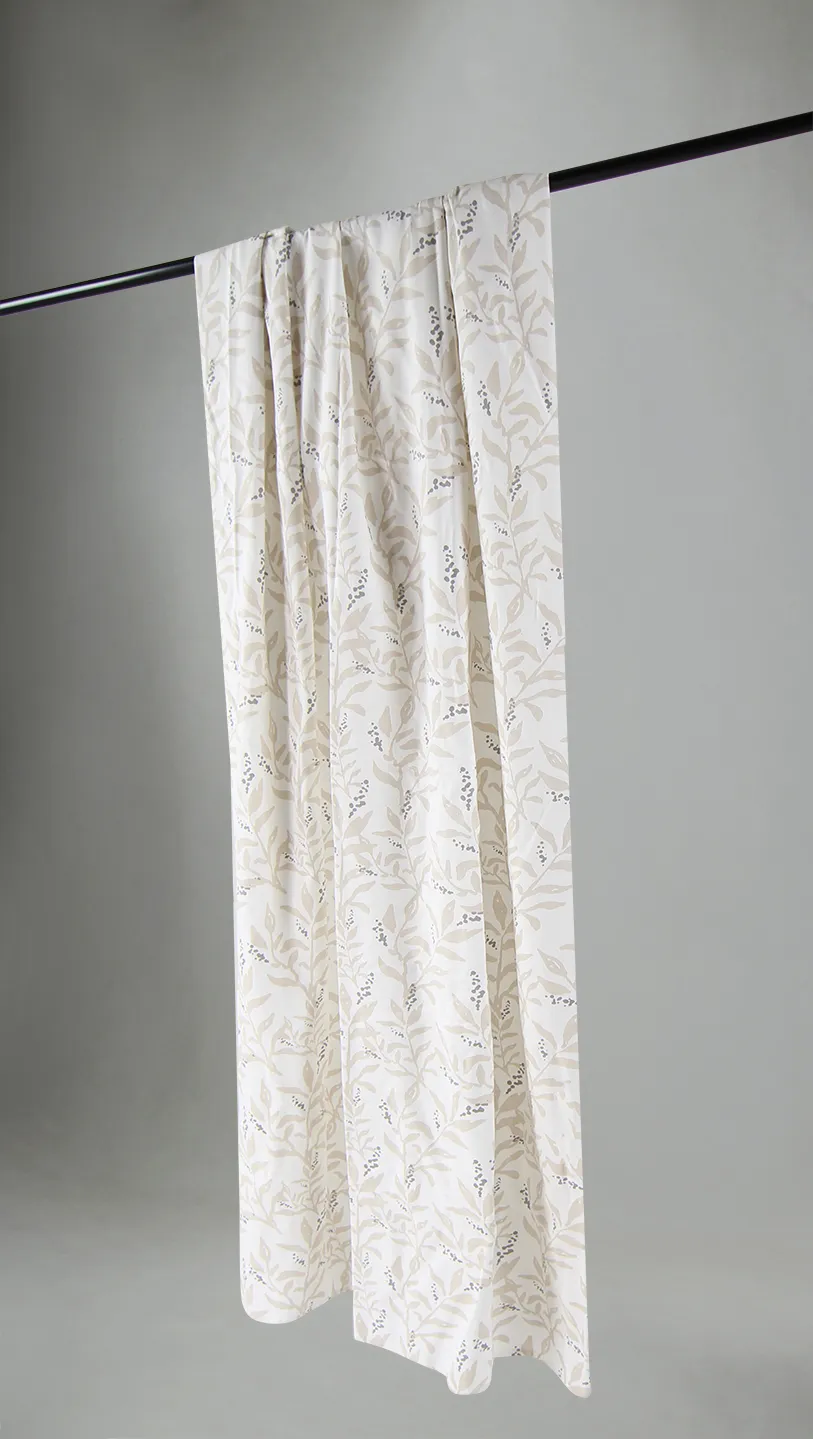 Cortinas - Cortina de algodón Katri (beige)