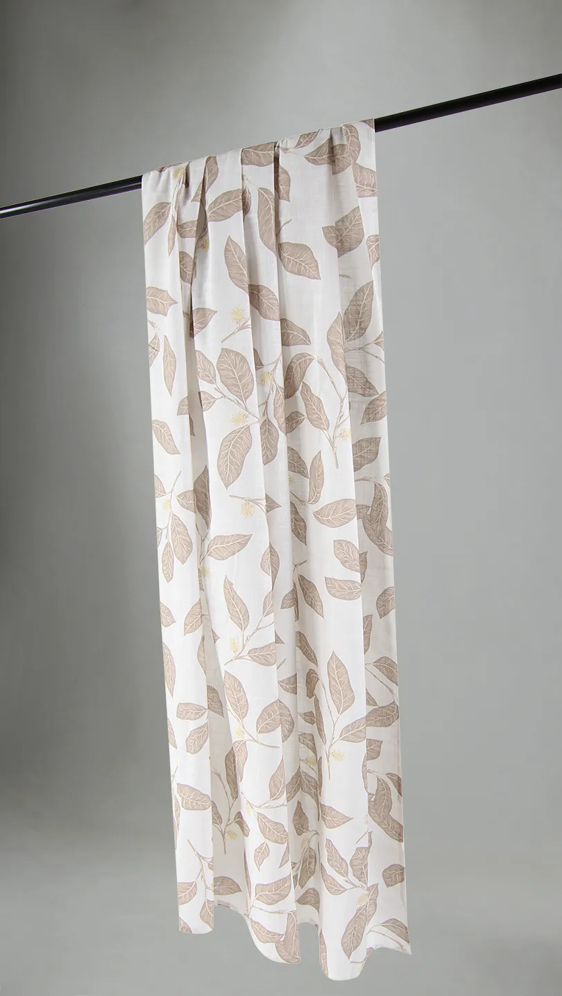 Cortinas - Cortina de algodón - Morris (beige)