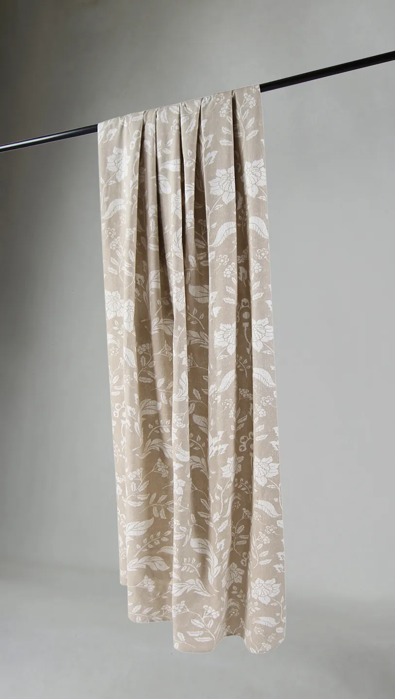 Cortinas - Cortina de algodón Onni (beige)