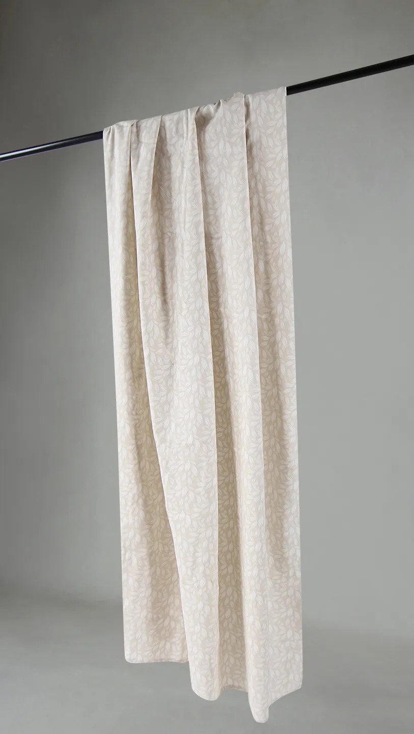 Cortinas - Cortina de algodón Satu (beige)