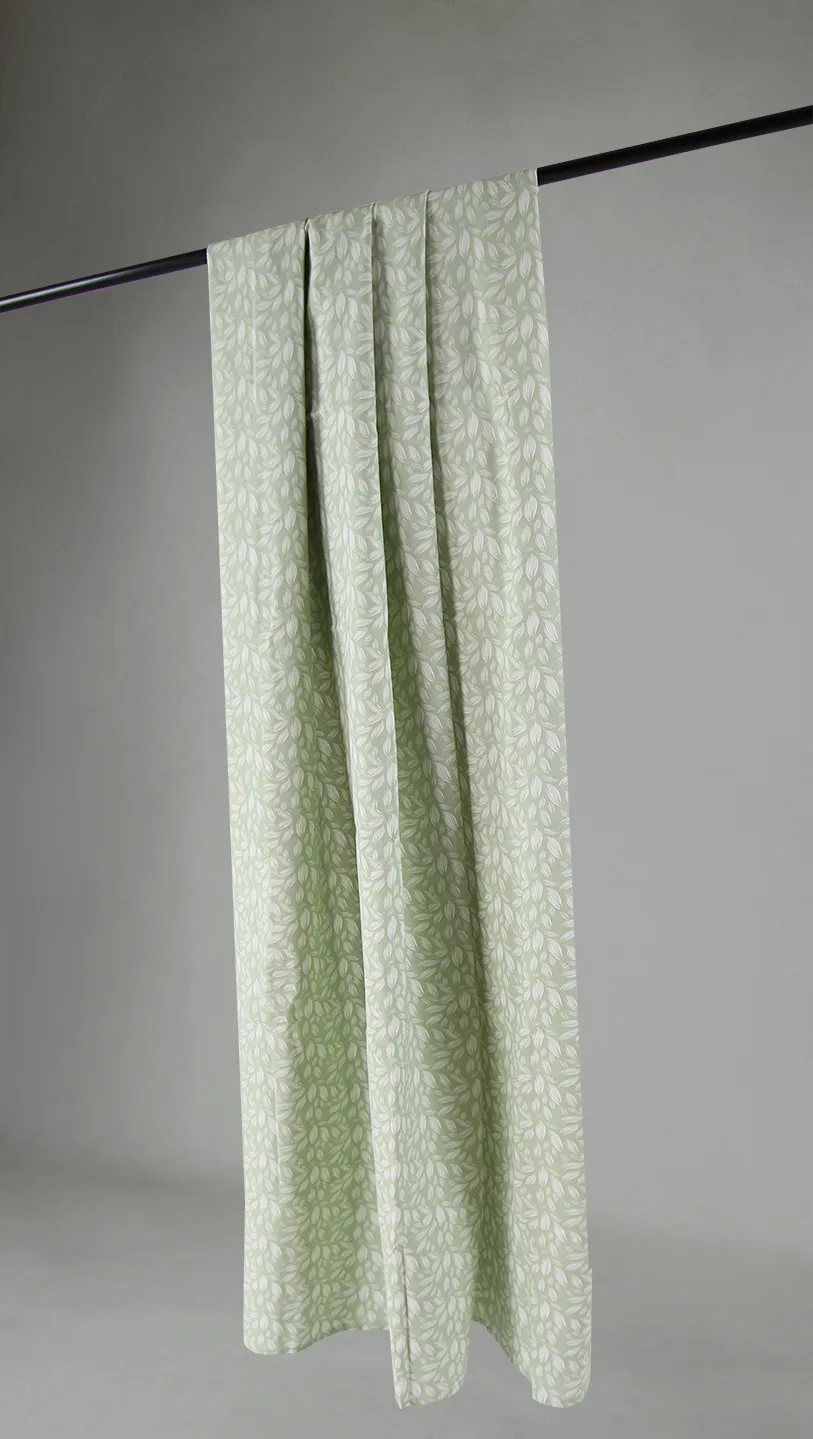 Cortinas - Cortina de algodón Satu (verde)