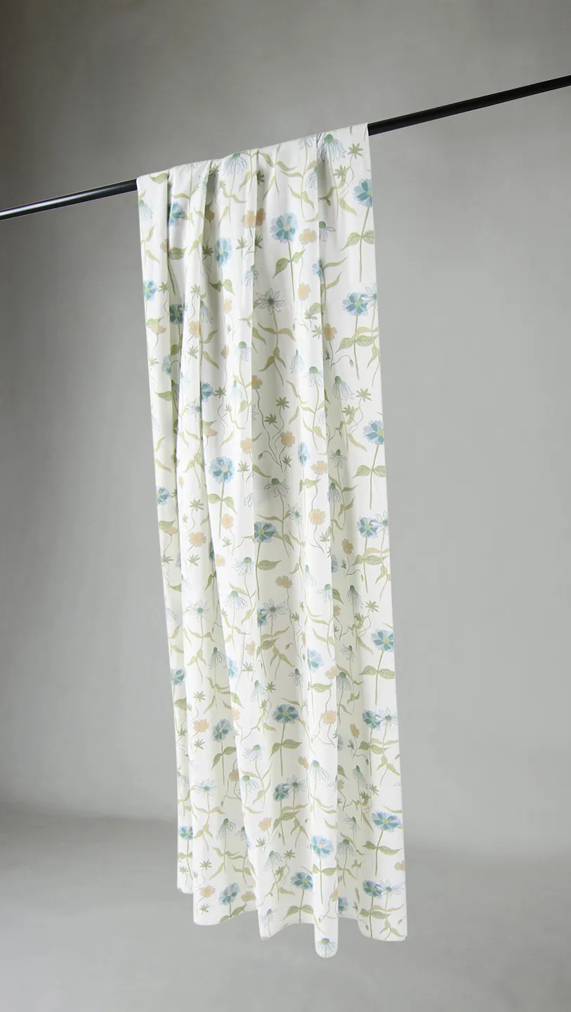 Cortinas - Cortina de algodón Sweetie (azul)