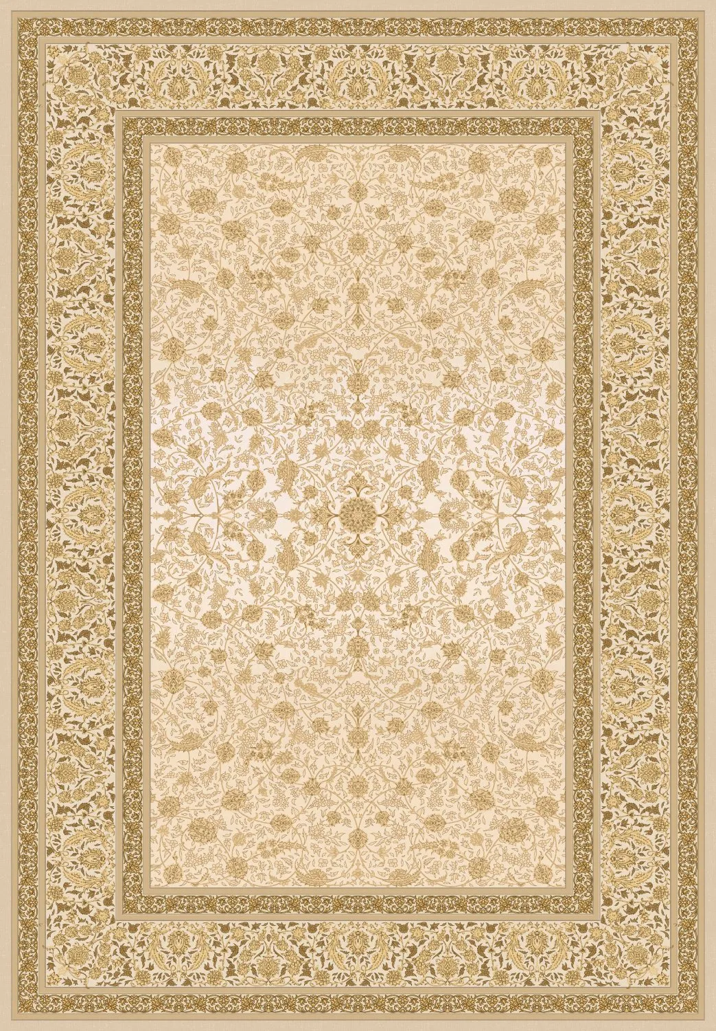 Alfombra Wilton - Genesis (oro)