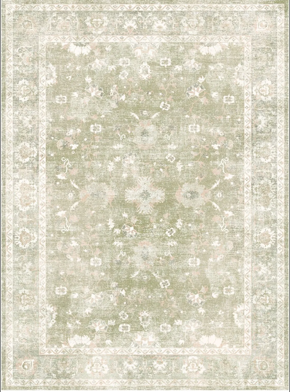 Alfombra Wilton - Gombalia (verde claro)