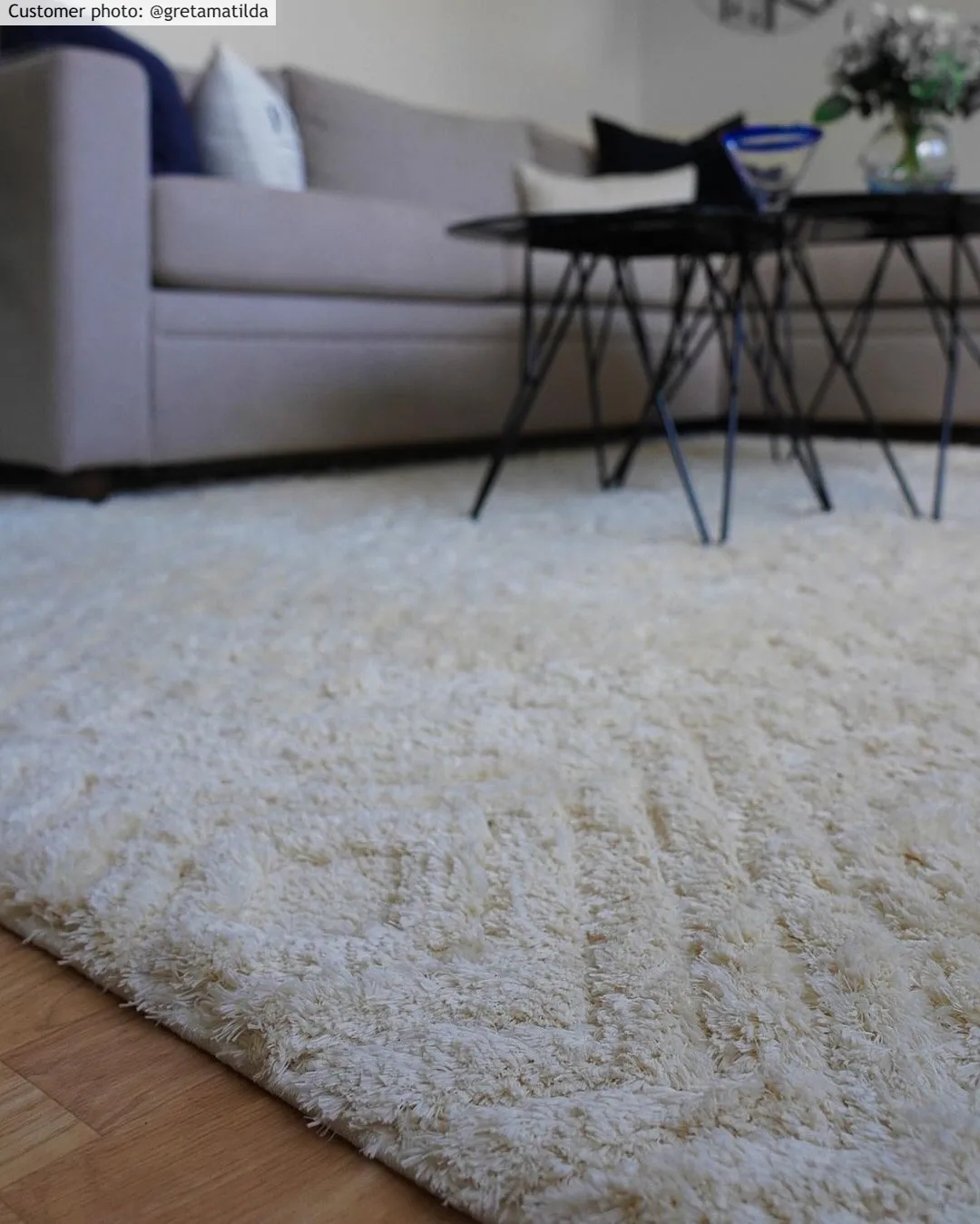 Alfombras de pelo largo - Monti (offwhite)