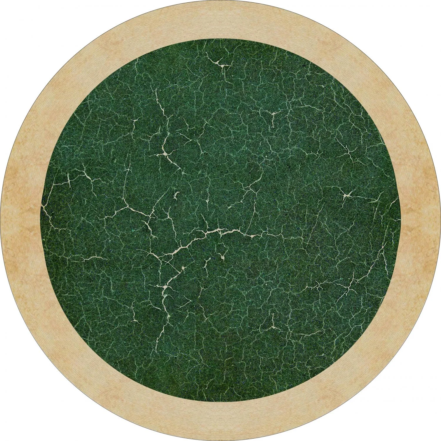 Alfombras redondeadas - Laval (verde)
