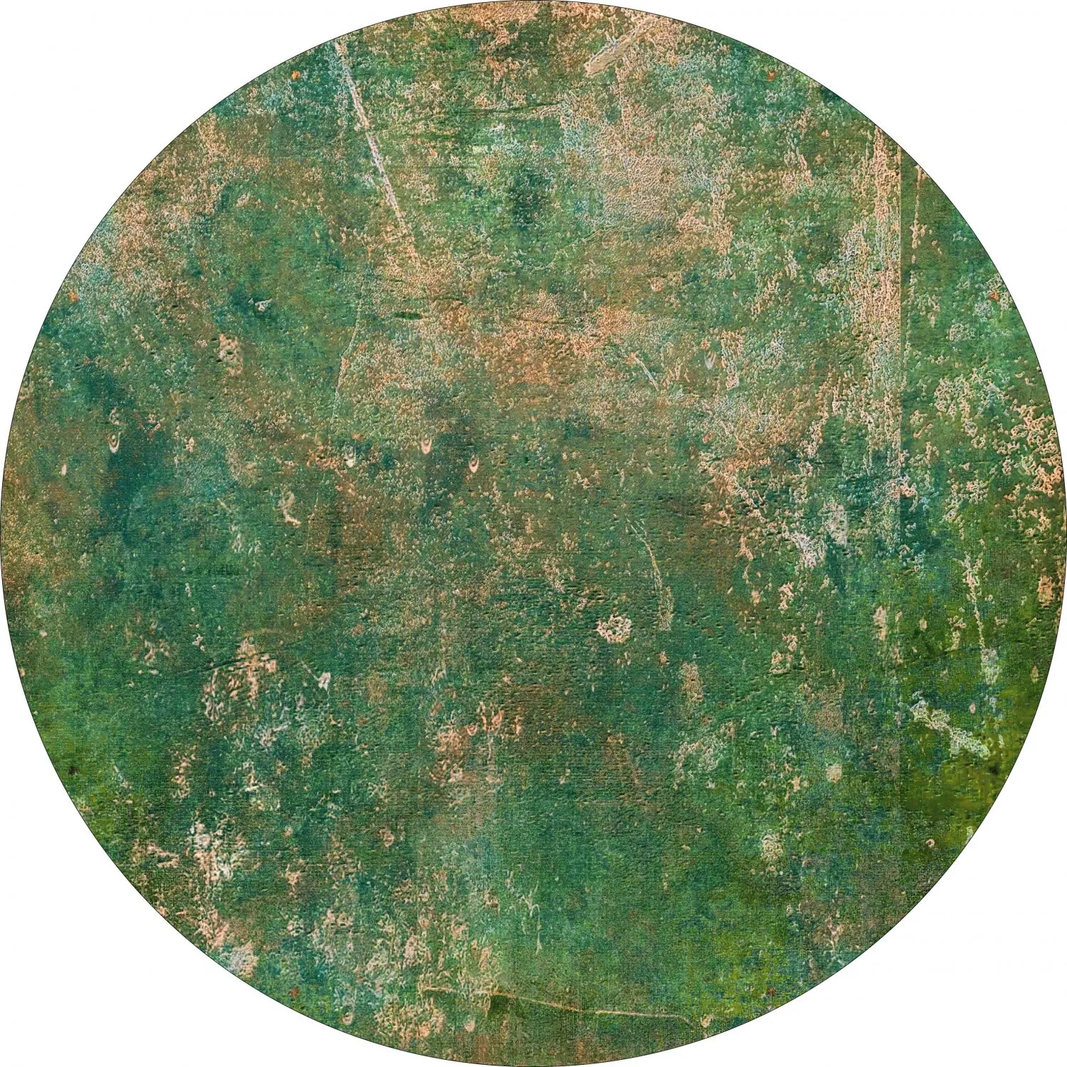 Alfombras redondeadas - Povoa (verde)