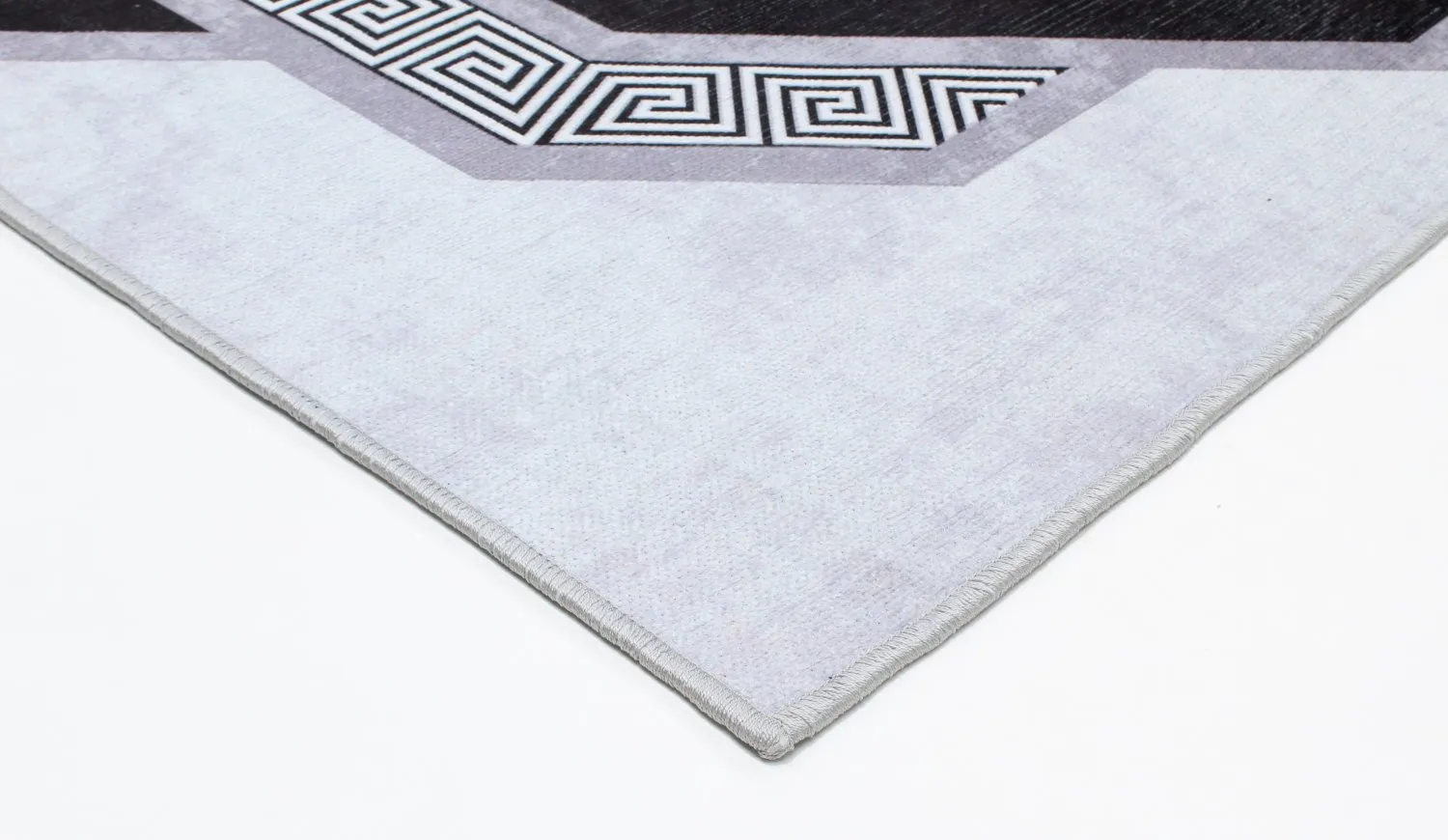 Alfombra Wilton - Olympia (negro/blanco)