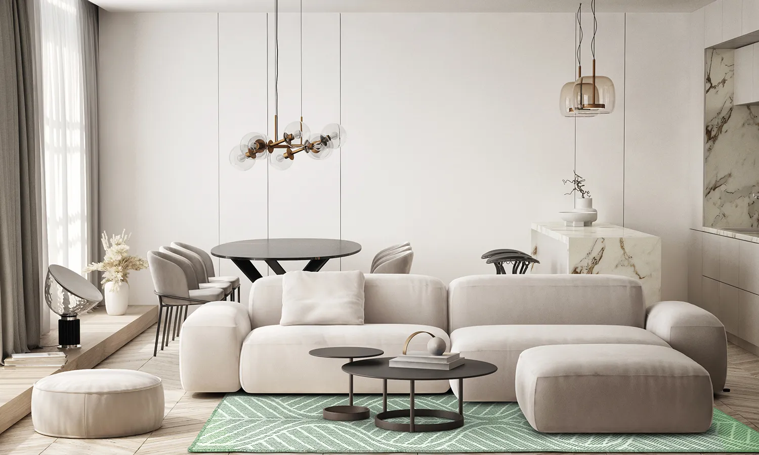 Alfombras de Interior/Exterior - Harvey (verde)