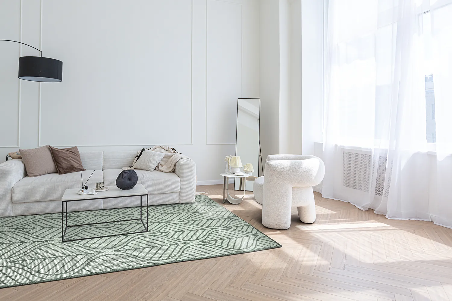 Alfombras de Interior/Exterior - Harvey (verde)