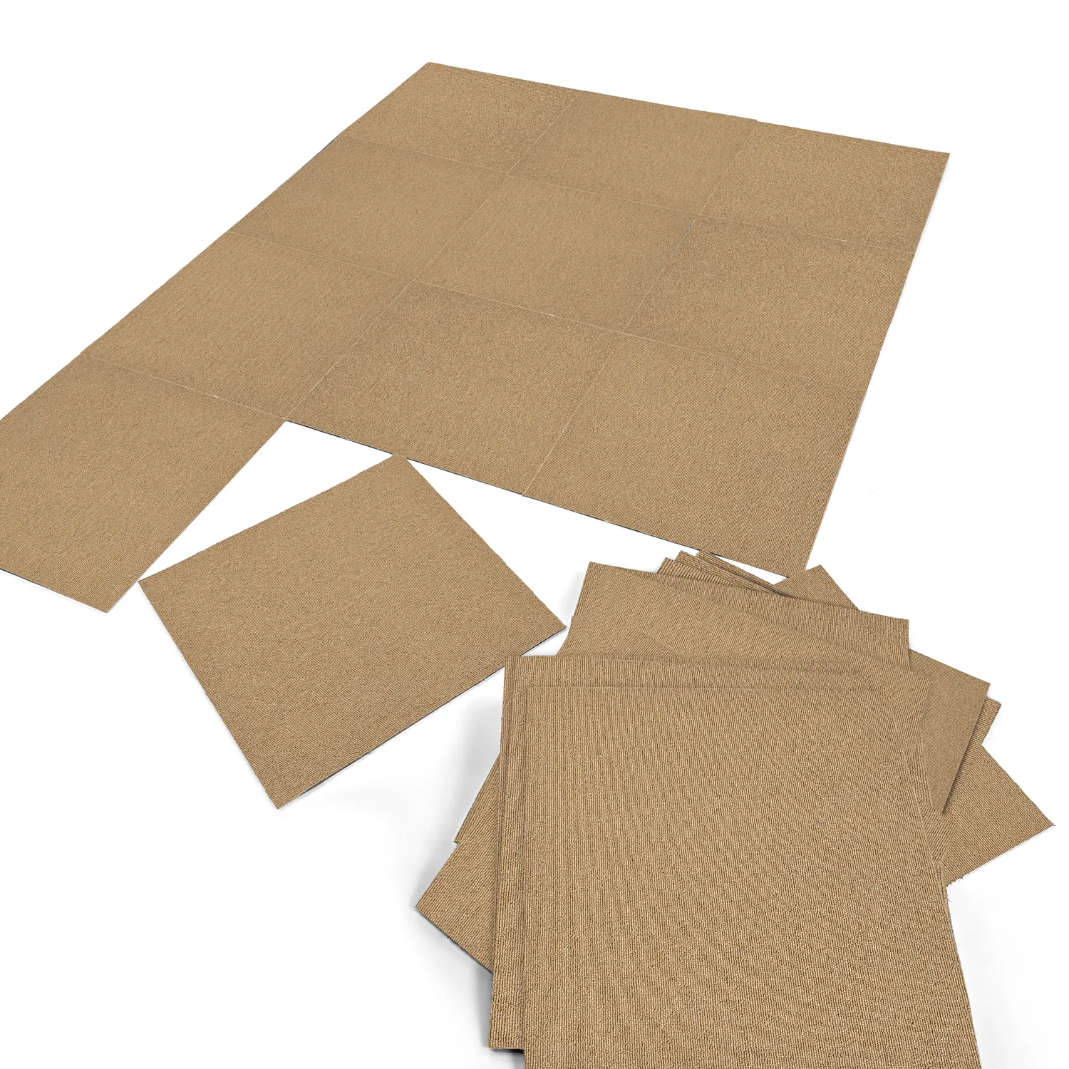 Moqueta - Almeria Losetas textiles 24 uds. (beige)
