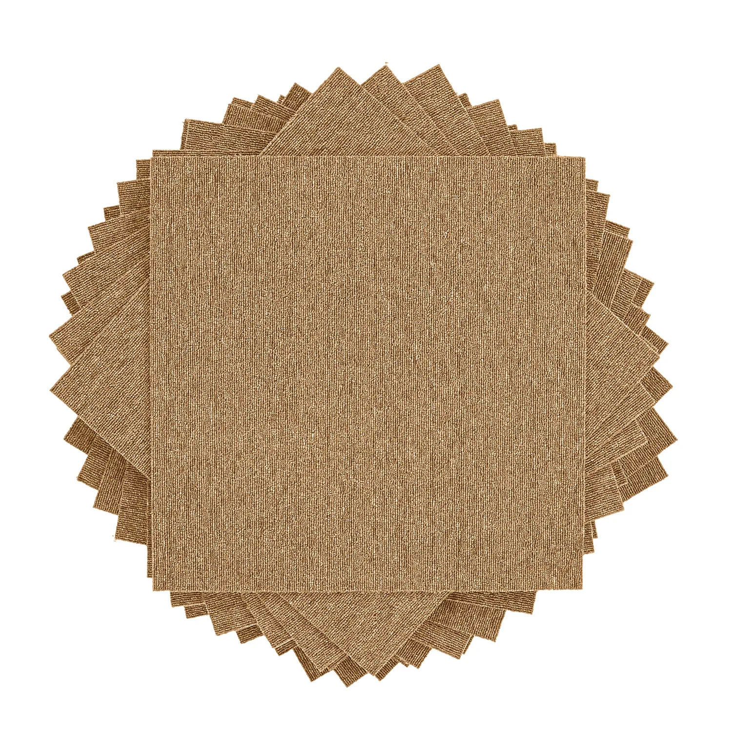 Moqueta - Almeria Losetas textiles 24 uds. (beige)