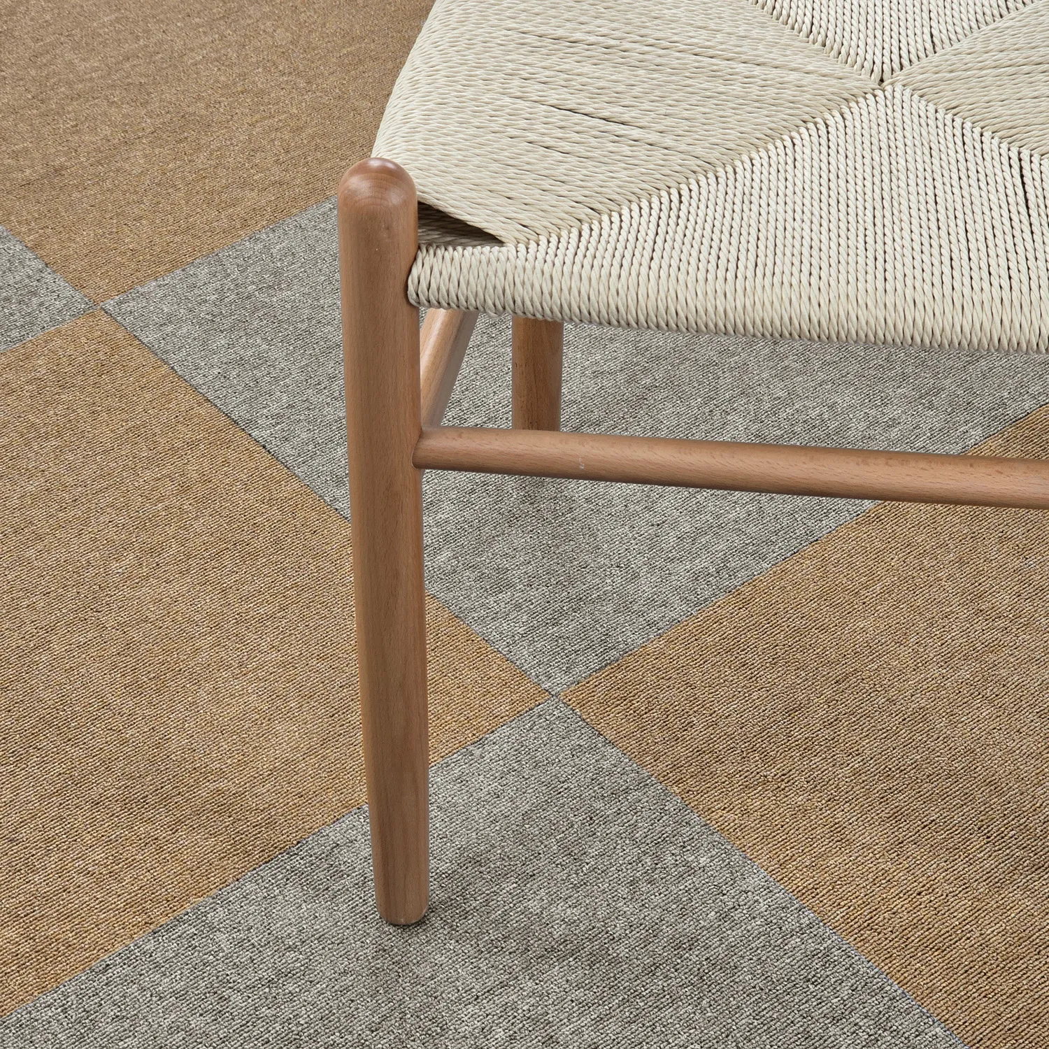 Moqueta - Almeria Losetas textiles 24 uds. (beige)