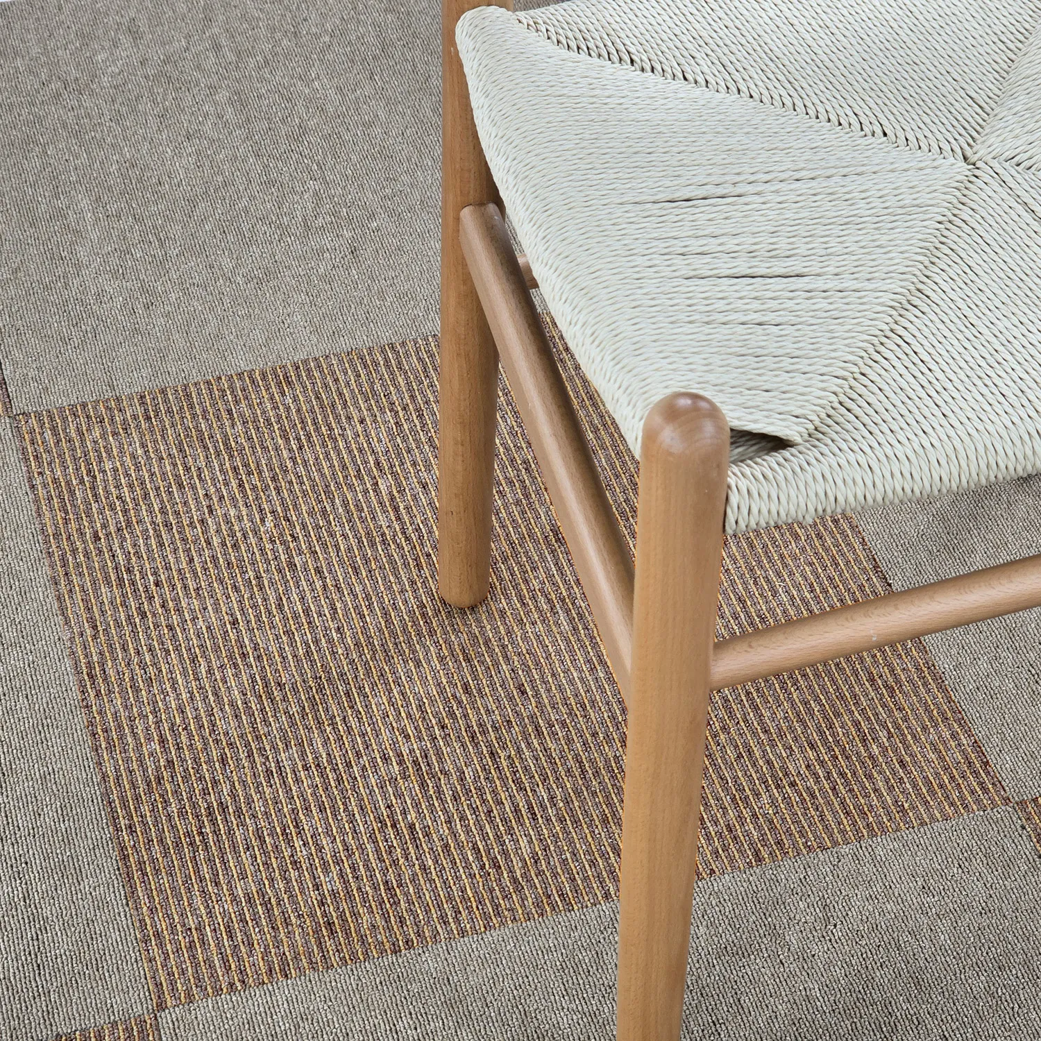 Moqueta - Almeria Losetas textiles 24 uds. (gris)