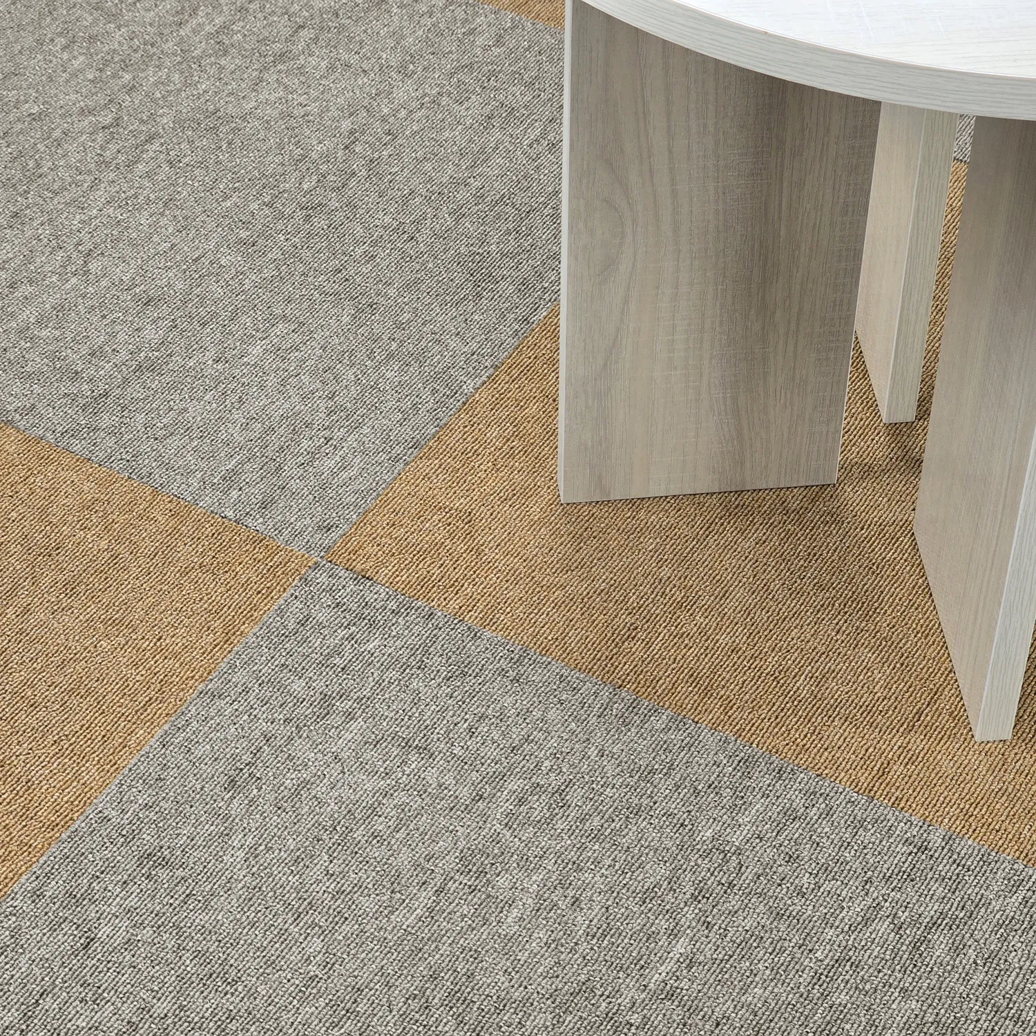 Moqueta - Almeria Losetas textiles 24 uds. (gris)