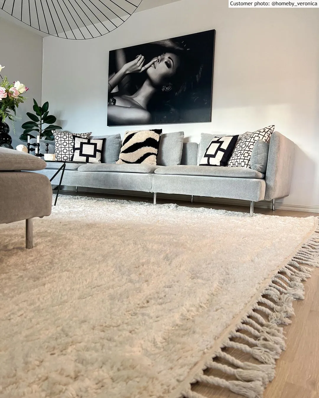 Alfombras de pelo largo - Cudillero (beige)
