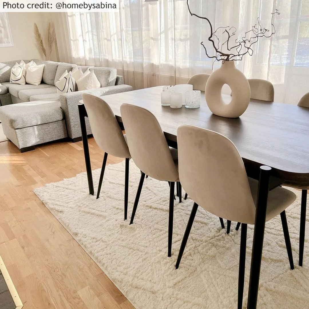 Alfombras de pelo largo - Rostock (offwhite)