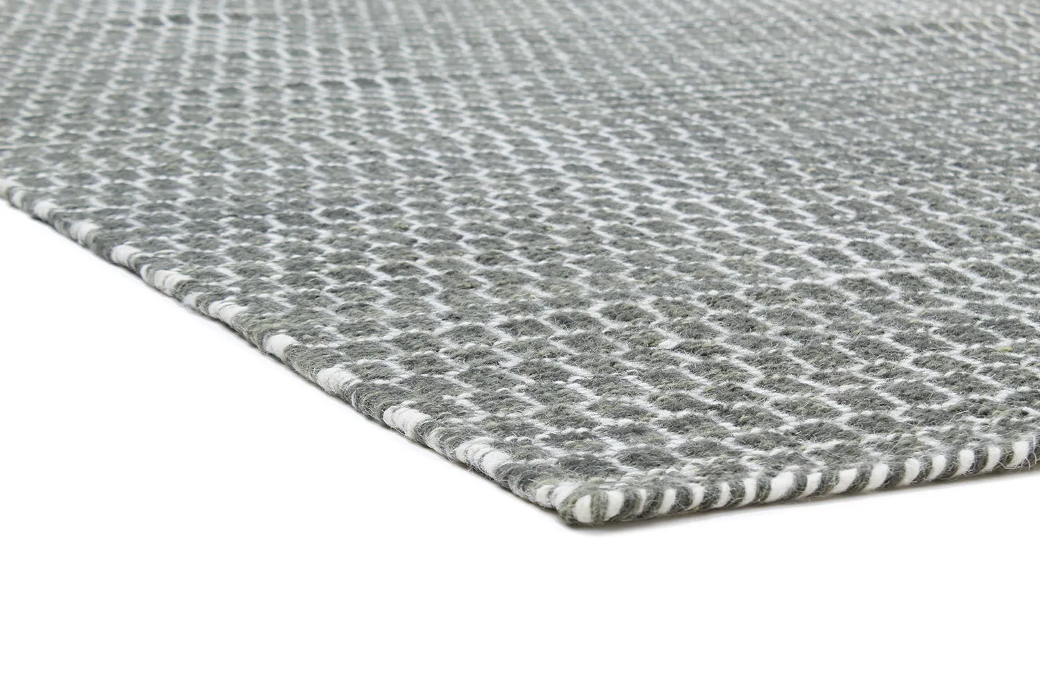 Alfombra de Lana - Honey (Gris oscuro)