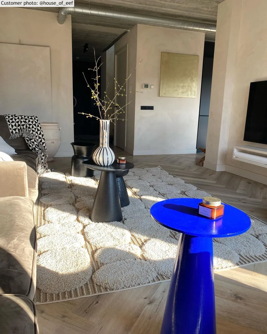 Alfombras de pelo largo - Fondi (beige)