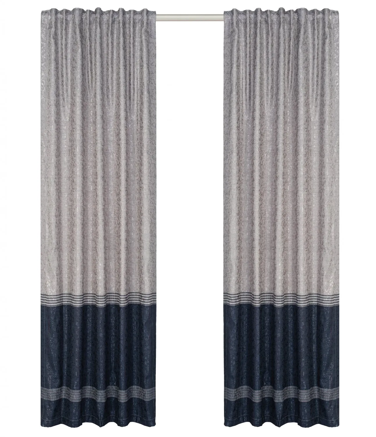 Cortina - Ayla (azul/negro)